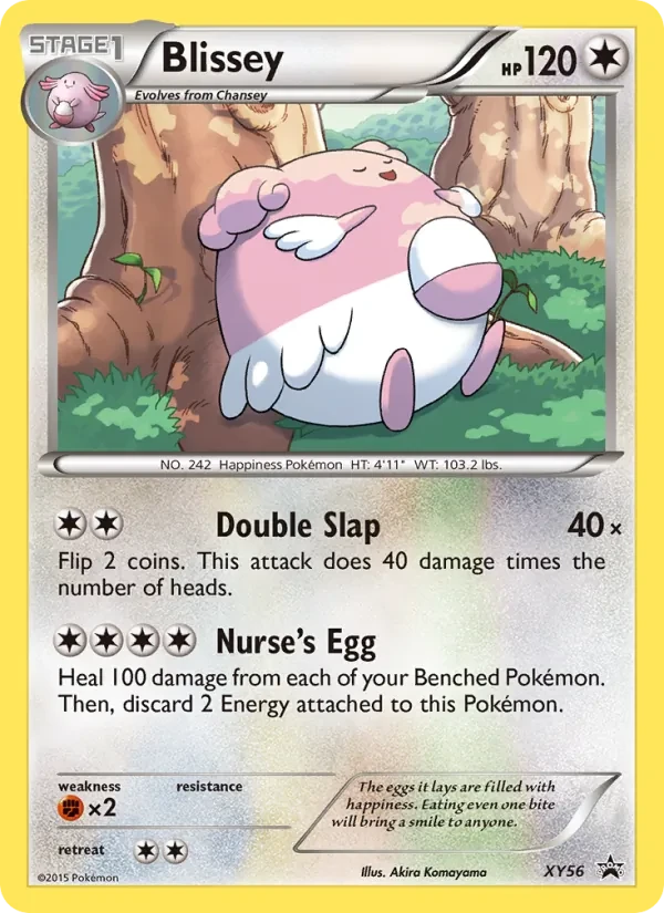 Blissey XY56 XY Black Star Promos Pokémon Karte
