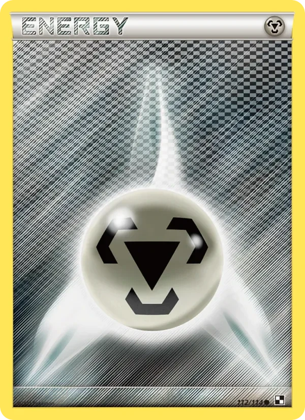 Metal Energy 112/114 Black & White Pokémon Karte