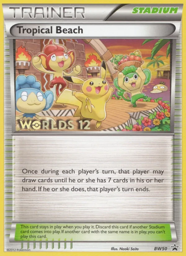 Tropical Beach BW50 BW Black Star Promos Pokémon Karte