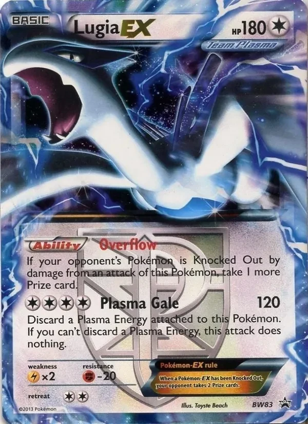 Lugia-EX BW83 BW Black Star Promos Pokémon card