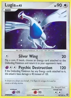Lugia 14/132 Secret Wonders Pokémon card