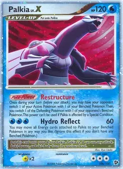Palkia 106/106 Great Encounters Pokémon card
