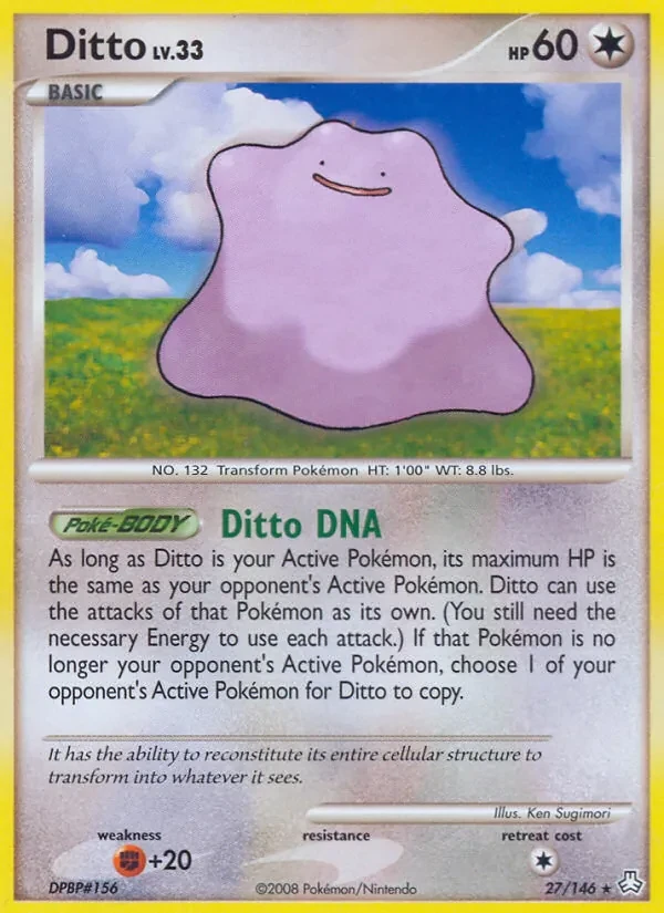 Ditto 27/146 Legends Awakened Pokémon Karte