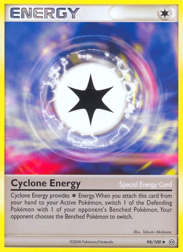 Cyclone Energy 94/100 Stormfront Pokémon card