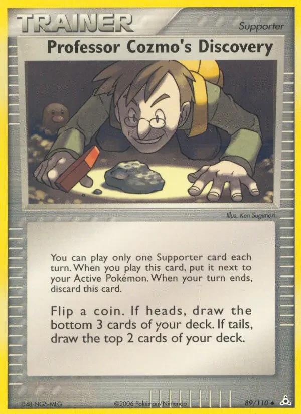 Professor Cozmo's Discovery 89/110 Holon Phantoms Pokémon card