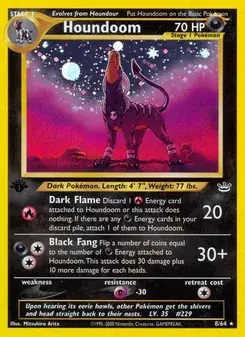 Houndoom 8/64 Neo Revelation Pokémon card