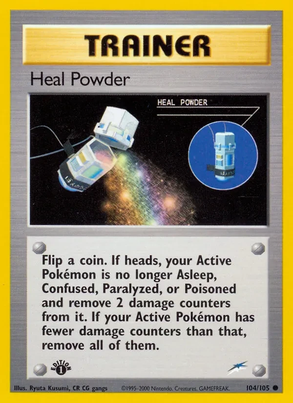 Heal Powder 104/105 Neo Destiny Pokémon card
