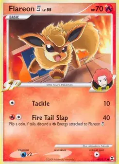 Flareon E4 60/111 Rising Rivals Pokémon card
