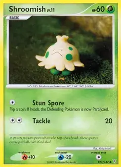 Shroomish 127/147 Supreme Victors Pokémon card