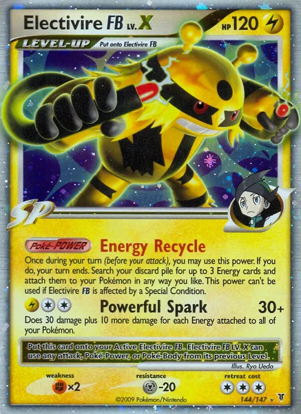 Electivire FB LV.X 144/147 Supreme Victors Pokémon card