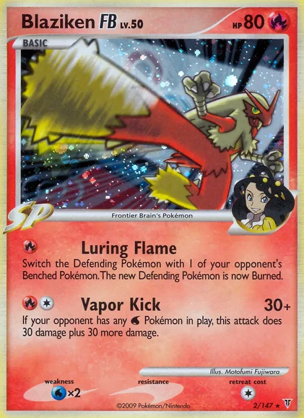 Blaziken FB 2/147 Supreme Victors Pokémon card