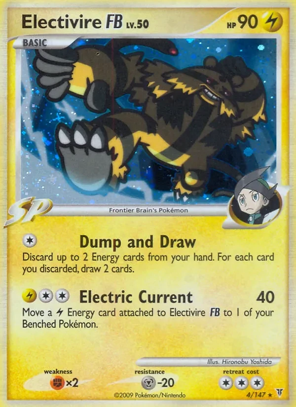 Electivire FB 4/147 Supreme Victors Pokémon card