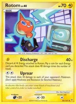 Carta Pokémon Rotom 82/147 de Supreme Victors