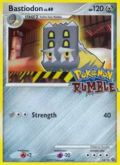 Bastiodon 14/16 Pokémon Rumble Pokémon card