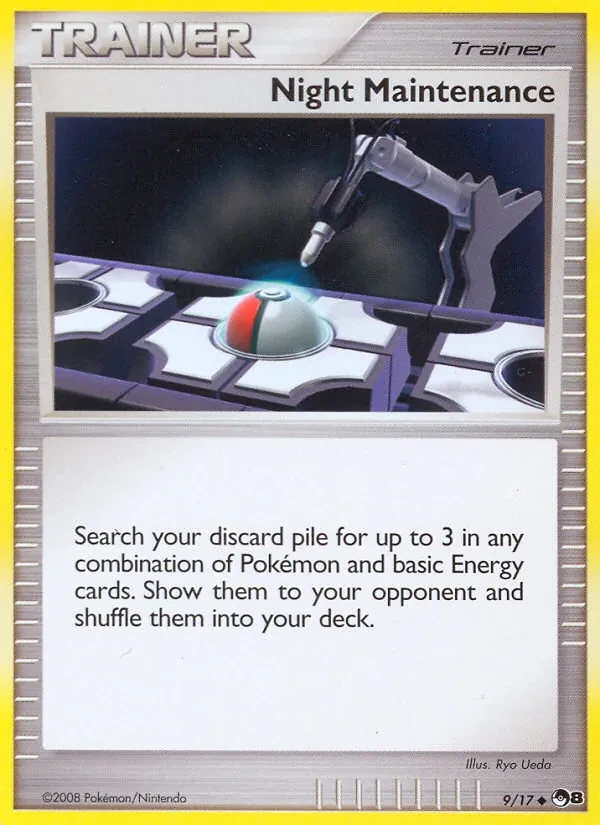 Night Maintenance 9/17 POP Series 8 Pokémon card