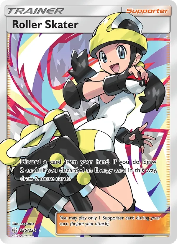 Roller Skater 235/236 Cosmic Eclipse Pokémon card
