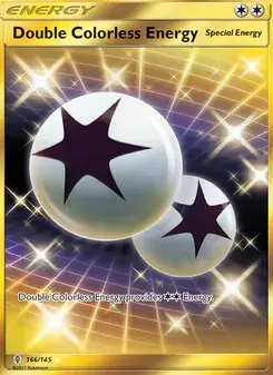 Double Colorless Energy 166/145 Guardians Rising Pokémon card