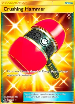 Crushing Hammer 166/156 Ultra Prism Pokémon card