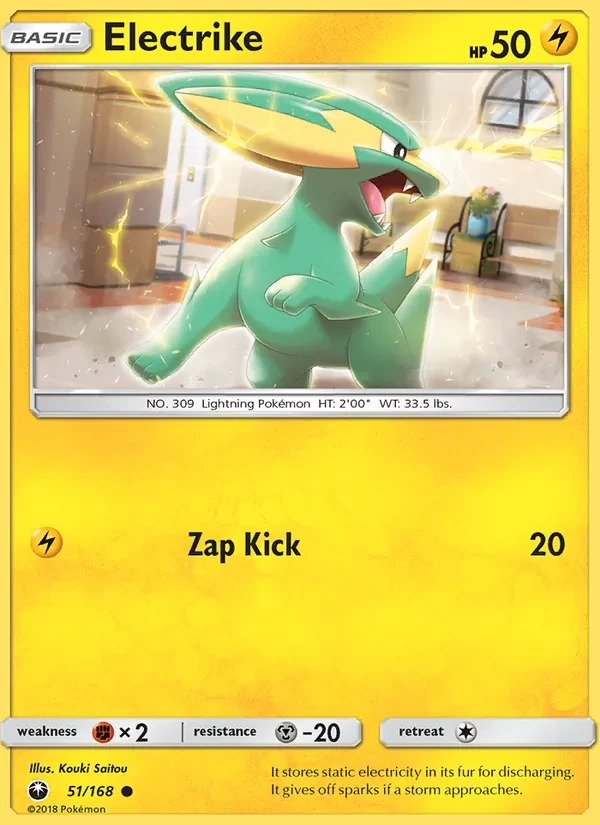 Carte Pokémon Electrike 51/168 Celestial Storm