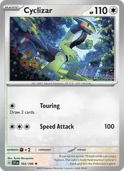 Cyclizar 164/198 Scarlet & Violet Pokémon card