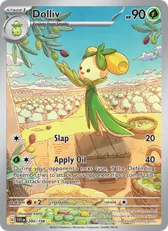 Dolliv 200/198 Scarlet & Violet Pokémon card