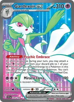 Gardevoir ex 228/198 Scarlet & Violet Pokémon card