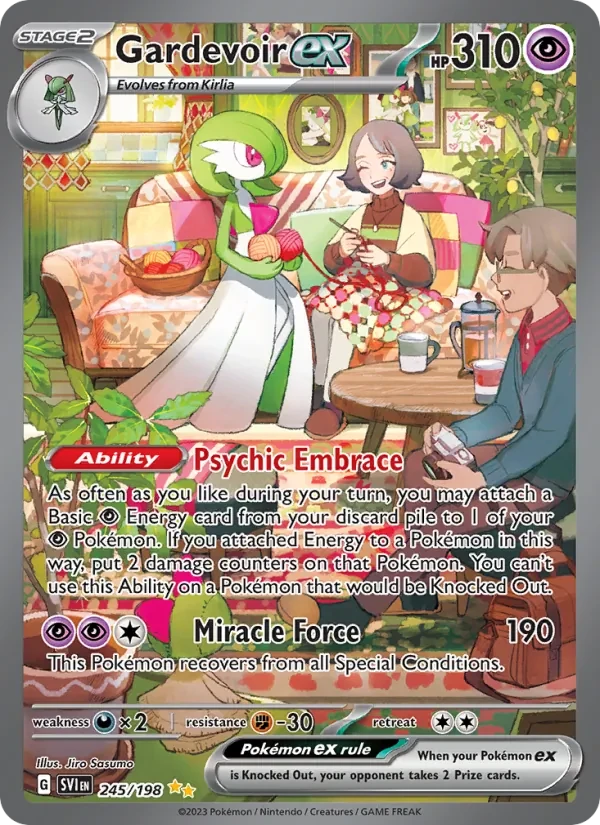 Gardevoir ex 245/198 Scarlet & Violet Pokémon card