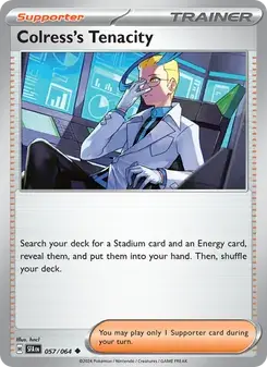 Colress's Tenacity 057/64 Shrouded Fable Pokémon card