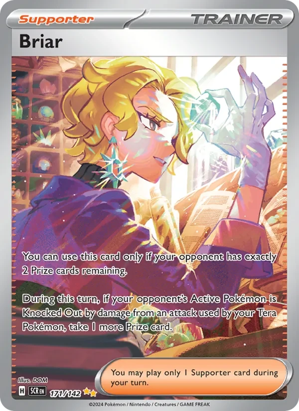 Briar 171/142 Stellar Crown Pokémon card