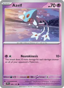 Azelf 080/191 Surging Sparks Pokémon card