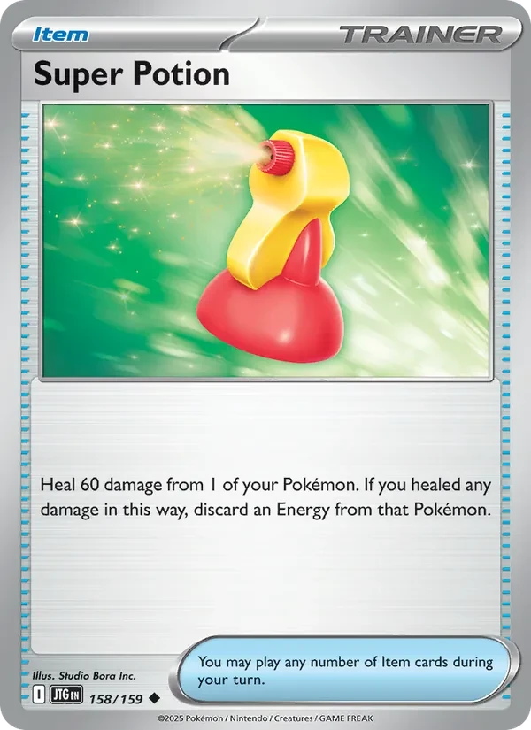 Super Potion 158/159 Journey Together Pokémon card