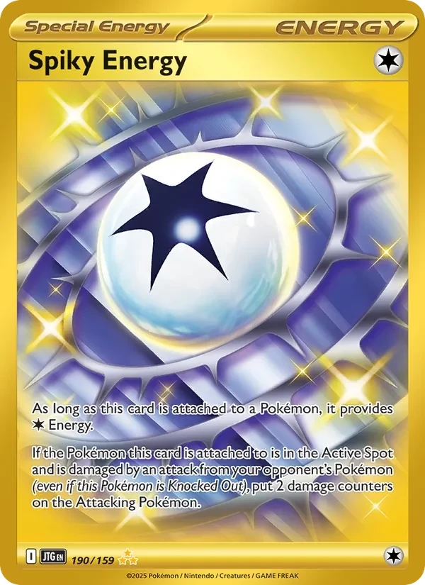 Spiky Energy 190/159 Journey Together Pokémon card