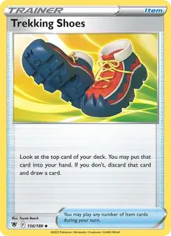 Trekking Shoes 156/189 Astral Radiance Pokémon card
