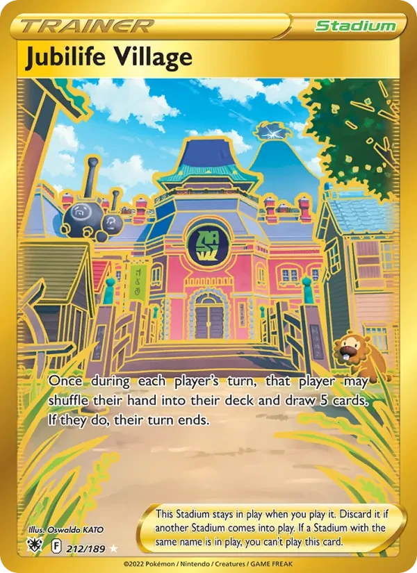 Carta Pokémon Jubilife Village 212/189 Astral Radiance
