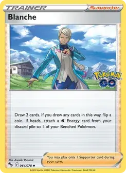 Blanche 064/78 Pokémon GO Pokémon card