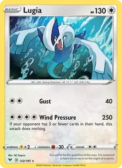 Lugia 132/185 Vivid Voltage Pokémon card