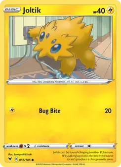Joltik 55/185 Vivid Voltage Pokémon card