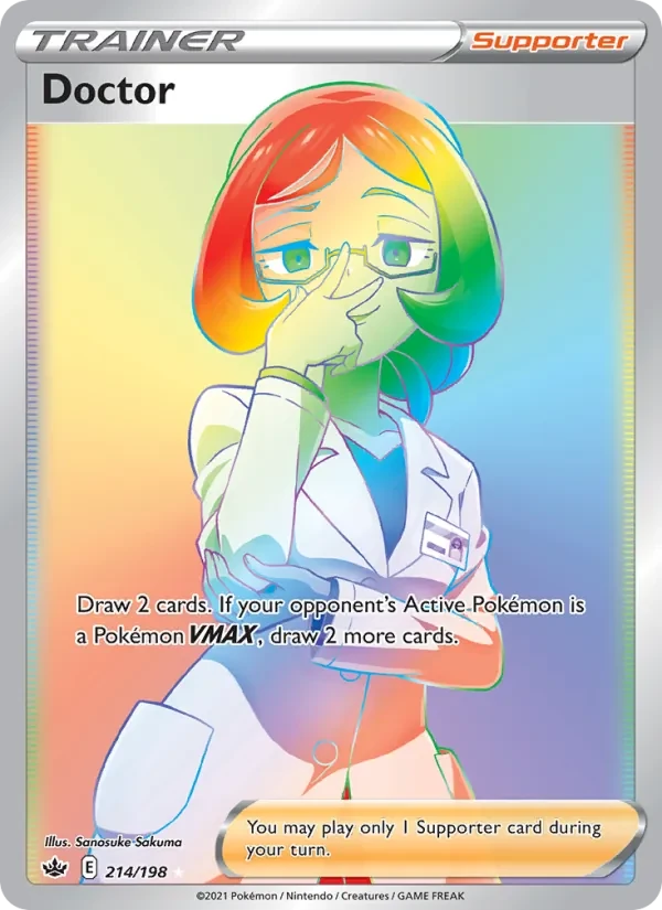 Doctor 214/198 Chilling Reign Pokémon card