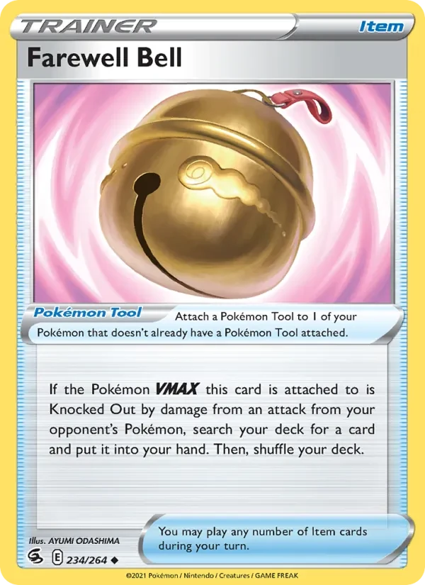Farewell Bell 234/264 Fusion Strike Pokémon card