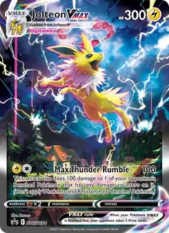 Jolteon VMAX SWSH184 SWSH Black Star Promos Pokémon card