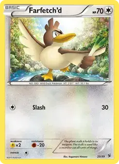 Farfetch'd 25/39 Kalos Starter Set Pokémon card