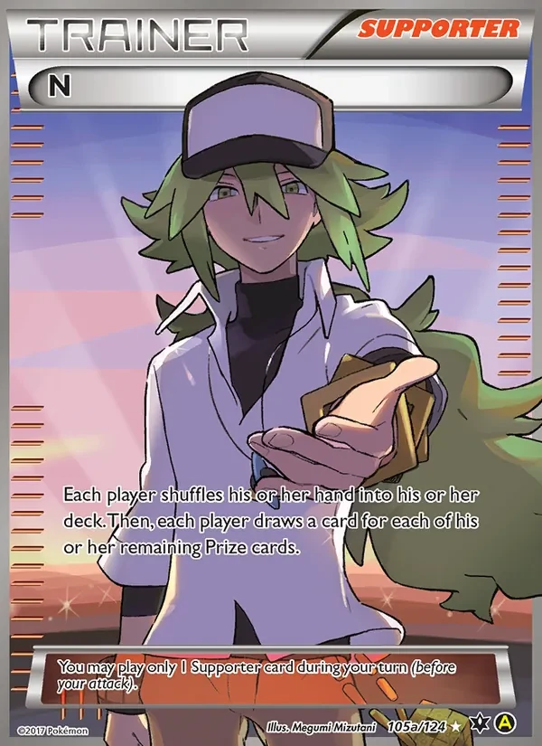 N 105a Fates Collide Pokémon card