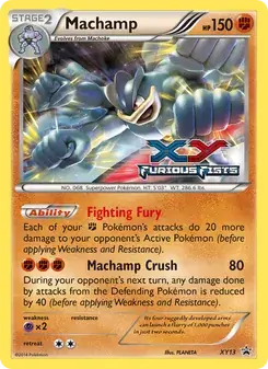 Machamp XY13 XY Black Star Promos Pokémon card