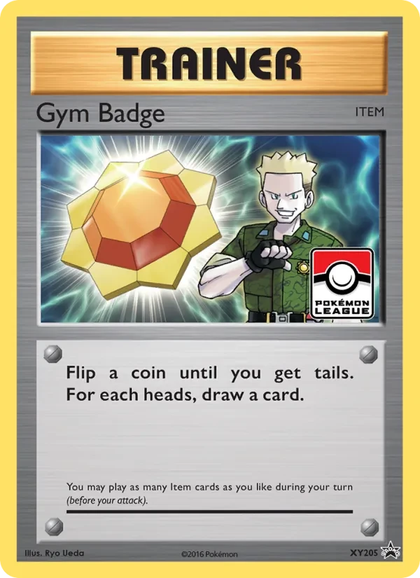 Gym Badge XY205 XY Black Star Promos Pokémon Karte