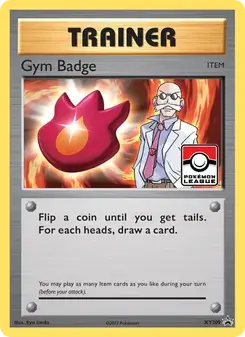 Gym Badge XY209 XY Black Star Promos Pokémon card