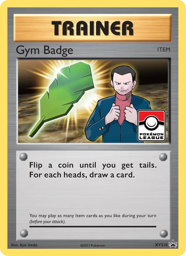 Gym Badge XY210 XY Black Star Promos Pokémon Karte