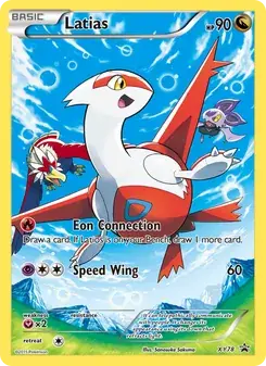 Latias XY78 XY Black Star Promos Pokémon card